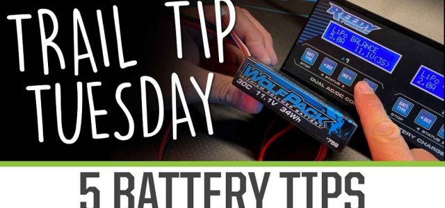 Trail Tip Tuesday: 5 Battery Care Tips [VIDEO]