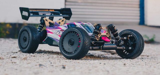 ARRMA 1/8 TLR Tuned TYPHON 4WD Roller Buggy [VIDEO]