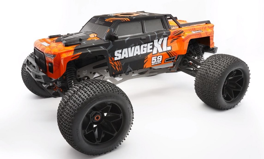 HPI Savage XL 5.9 1/8 4WD Nitro Monster Truck RTR [VIDEO] - RC Car