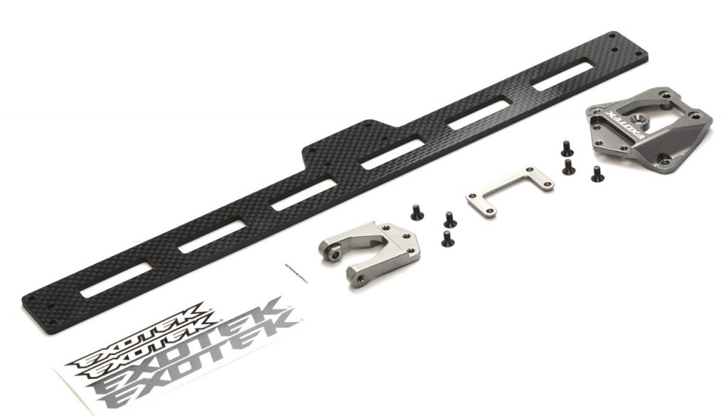 Exotek HD Carbon Fiber Top Plate For The Losi Lasernut - RC Car Action