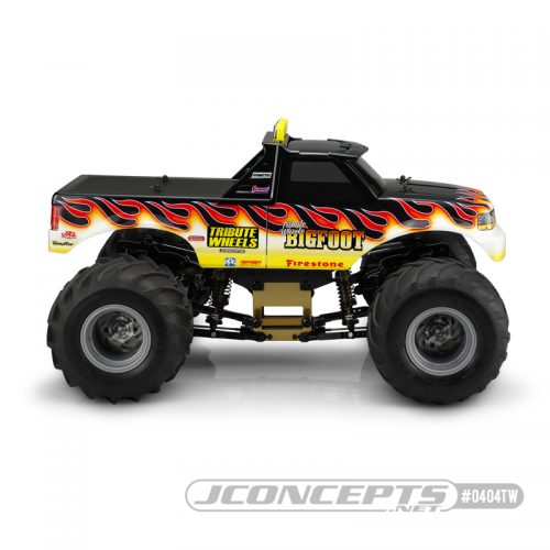 JConcepts Tribute Wheels BIGFOOT Body Set [VIDEO] - RC Car Action