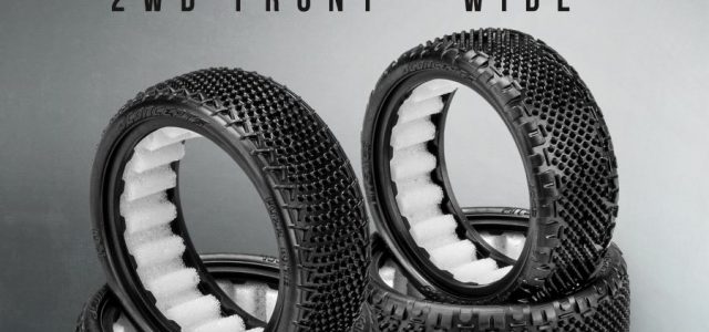 JConcepts Wide Fuzz Bite & Pin Swag Front 2WD Buggy Tires