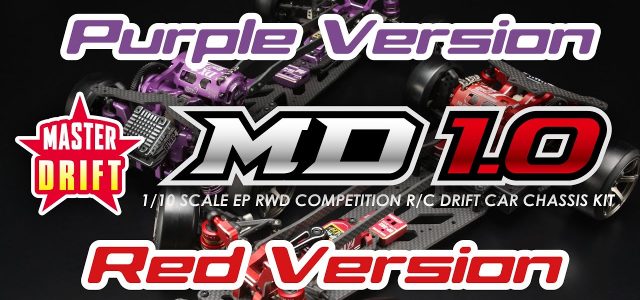 Yokomo Master Drift MD1.0 Red & Purple Version [VIDEO]