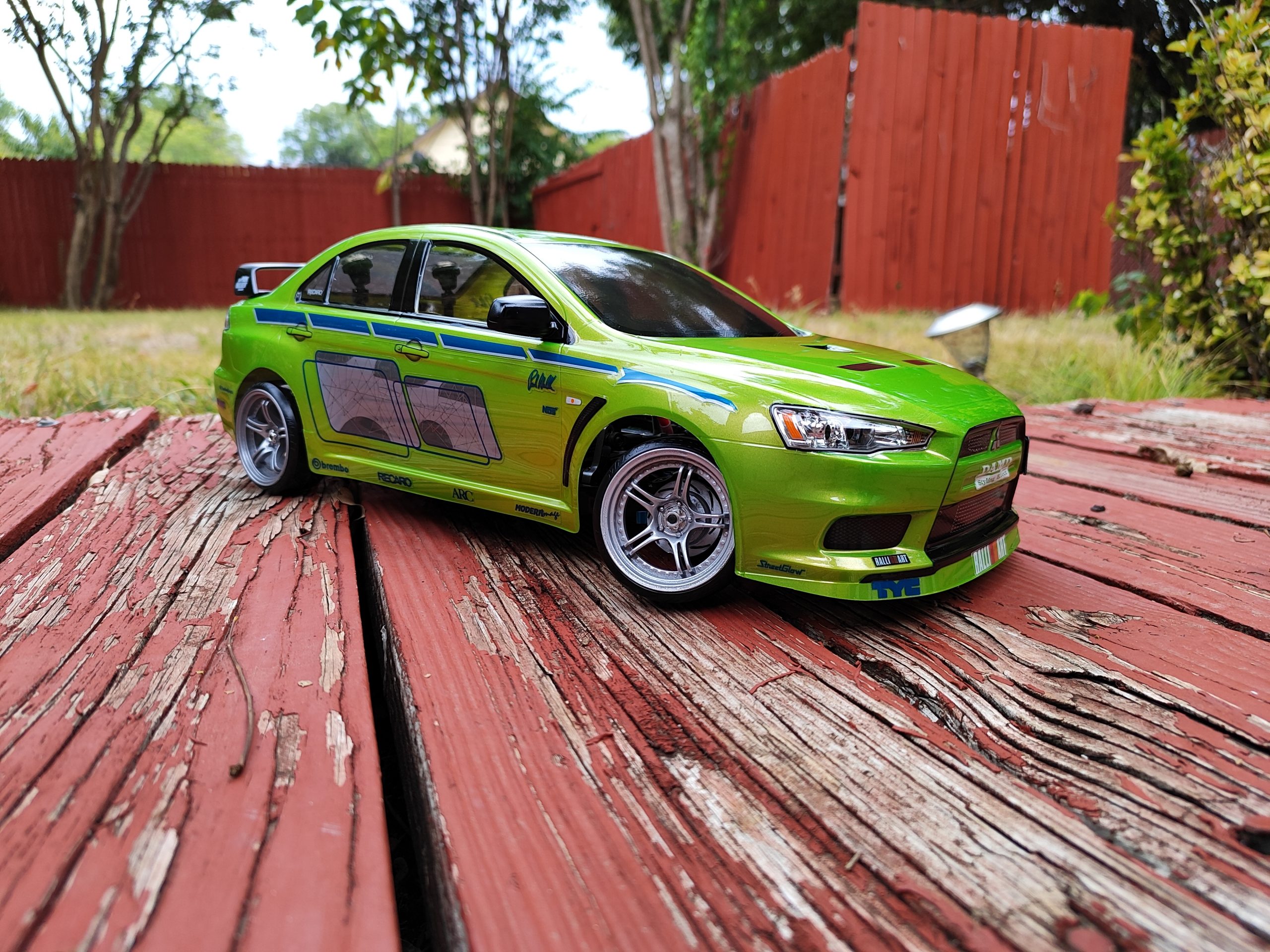 Rc cheap evo x