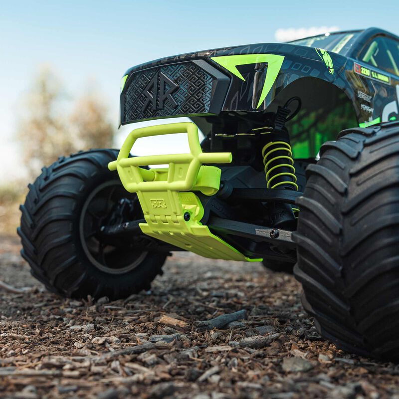 1/10 GORGON 4X2 MEGA 550 Brushed Monster Truck Ready-To-Assemble Kit with  Battery & Charger