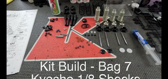 How To: Building Kyosho 1/8 Shocks With Pro Driver Ryan Lutz [VIDEO]