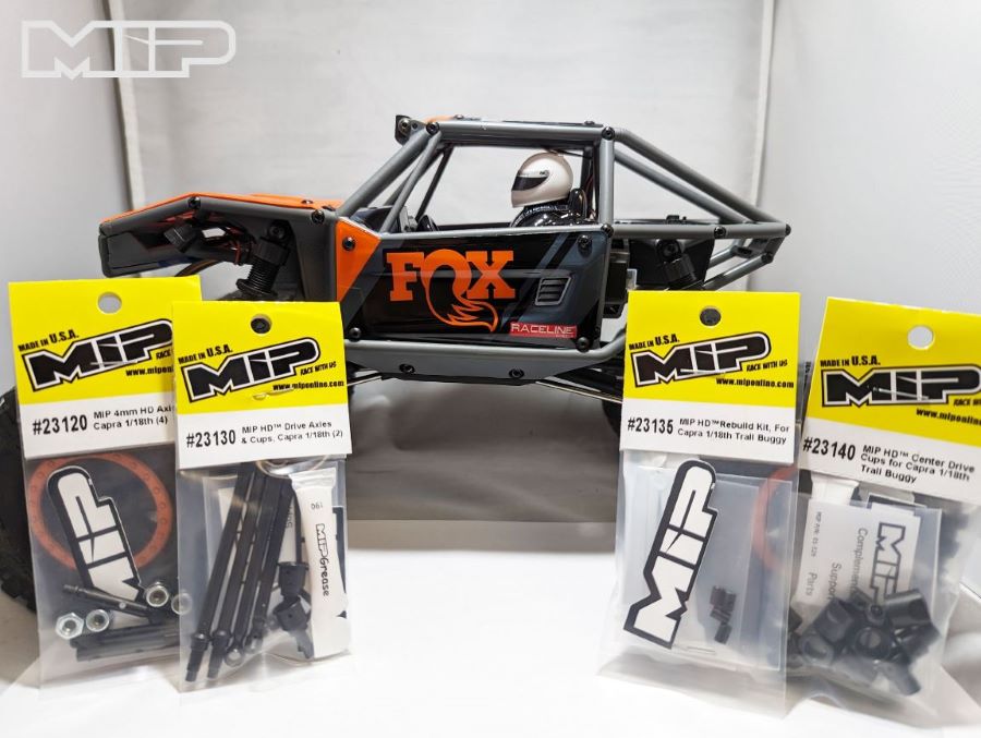 MIP Upgrade Parts For The Axial 1/18 Capra - RC Car Action