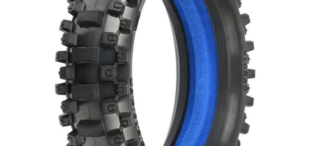 Pro-Line Dunlop Geomax MX33 V2 Bead 1/4 Front & Rear Tires For The Losi Promoto-MX