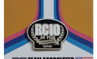 Team Associated Limited Edition RC10 40th Year Anniversary Pin